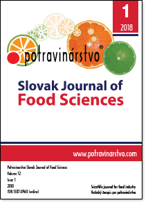 View Vol. 12 No. 1 (2018): Potravinarstvo Slovak Journal of Food Sciences