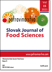 View Vol. 15 (2021): Potravinarstvo Slovak Journal of Food Sciences
