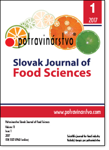 					View Vol. 11 No. 1 (2017): Potravinarstvo Slovak Journal of Food Sciences
				