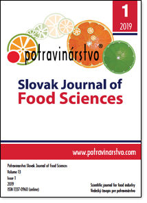 					View Vol. 13 No. 1 (2019): Potravinarstvo Slovak Journal of Food Sciences
				